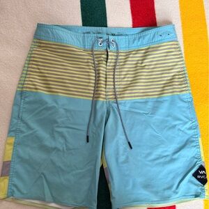 RVCA Light Blue Board Shorts